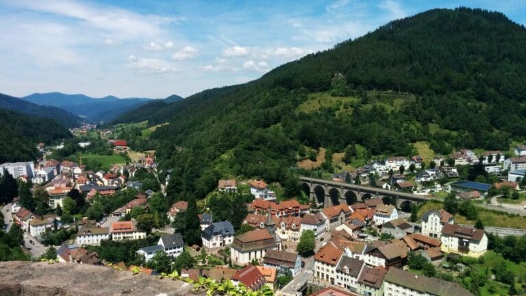 black forest trainride